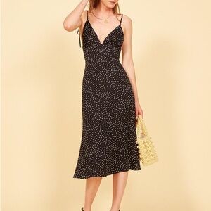 Reformation Talita Polka Dot Dress